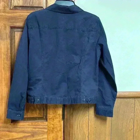 2 Casual Jackets 1 Navy Covington Size 14 1 White Time & True Size L 12-14 - Picture 9 of 11